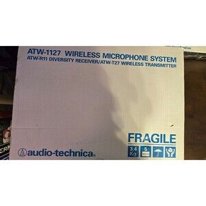 Audio Technica ATW-1127 Wireless Microphone System, with mic/power cord included